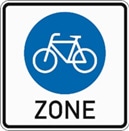 Nur Fahrrad erlaubt
